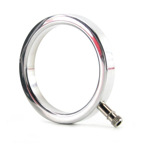 Electro-Sex Solid Metal Cock Ring in 1.8 inch/46mm