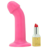 Platinum Silicone The Tru Curve Dildo in Pink