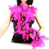 Bachelorette Flashing Boa in Pink