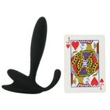 Silicone Stud P-Spot Massager in Black