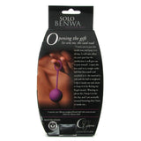 GreyGasms Solo Ben Wa Ball in Purple