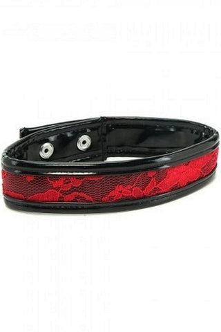 Heartbreaker Vinyl & Lace Choker