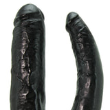 King Cock Large Double Trouble Dildo in Black
