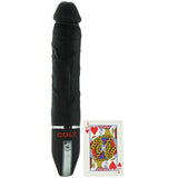 Colt Gear Deep Drill Silicone Vibe in Black