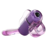 Opium Vibrating Pleasure Ring in Purple