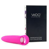 Uni Vibrating Finger Vibe in Hot in Bed Pink