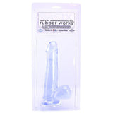 Basix 7.5 Inch Dildo with Suction Cup in Clear