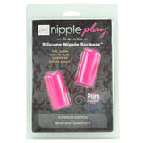 nipple play Silicone Nipple Suckers in Pink