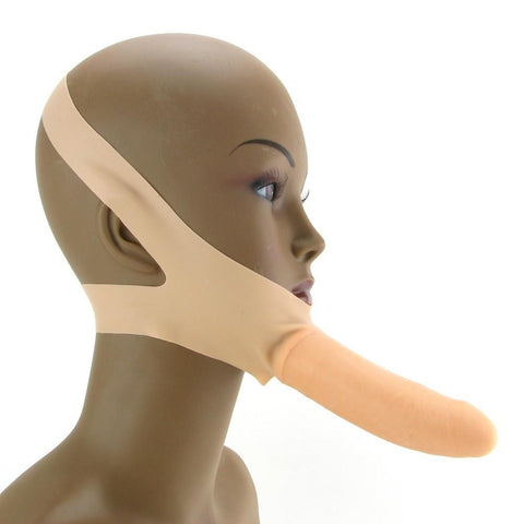 Accommodator Chin Strap-On Dildo