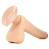 The Realistic Slim Vibrating 9 Inch UR3 Cock in White