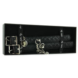 Bettie Page Wild 'n' Willing Wrist Cuffs in Black