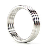 Echo Stainless Steel Triple Cock Ring 1.75 Inch