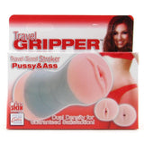 Travel Gripper Pussy & Ass Masturbator