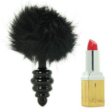 Frisky Bumble Bunny Faux Fur Tail Plug in Black