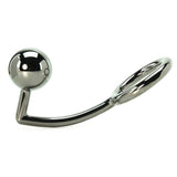 Tom of Finland Steel Cock Ring with Anal Ball
