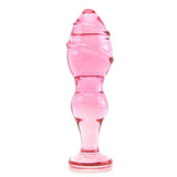 Icicles No. 27 Glass Plug in Pink