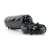 Hero Cock Ring and Clitoral Massager in Black
