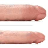 King Cock 16" Tapered Double Dildo in Flesh