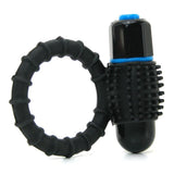Optimale Vibrating Silicone C-Ring in Black
