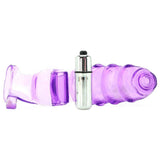 Frisky Double Finger Banger G-Spot Glove in Purple