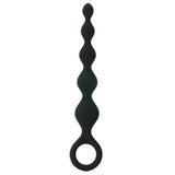 Perles D'Lux Silicone Pleasure Beads Short in Black