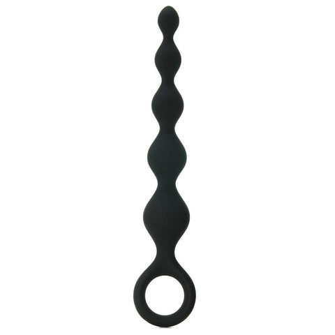 Perles D'Lux Silicone Pleasure Beads Short in Black