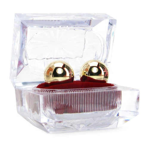Ben Wa Balls & Crystalline Case