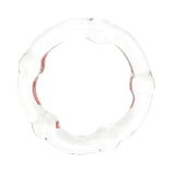 Glass Cock Ring 40mm in Clear