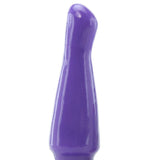 Neon Vibrating Butt Plug in Purple