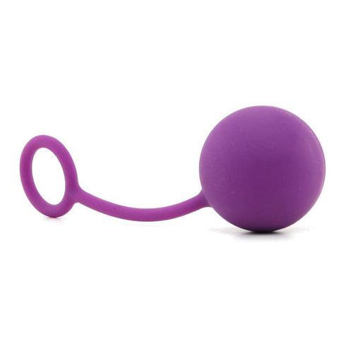GreyGasms Solo Ben Wa Ball in Purple