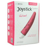 Joystick Comfort Velvet Silicone Mini Vibe in Pink