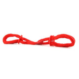 Fetish Fantasy Silk Rope Love Cuffs in Red