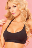 Pure Performance Strappy Sports Bra in S