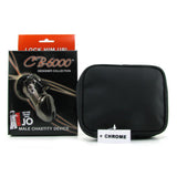 CB-6000 Male Chastity Device Chrome in 3 1/4 Inch