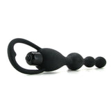 Vibrating Pleasure Beads in Black