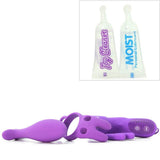 Fantasy C-Ringz Ass-Gasm Vibrating Rabbit in Purple
