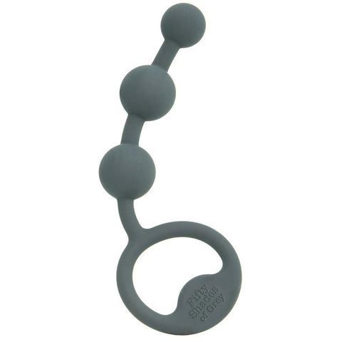 Carnal Bliss Pleasure Beads in Grey