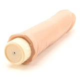 Quivering Cock Vibrating Dildo in White