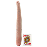 King Cock 16" Tapered Double Dildo in Flesh
