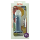 Duchess Ice Vibrating Dildo in Blue/White
