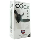 King Cock Strap-On Harness with 9" Cock in Black