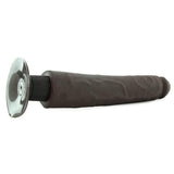 The Realistic Vibrating 10 Inch UR3 Cock in Black