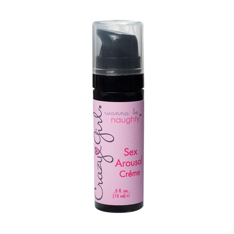 Crazy Girl Arousal Creme Pump in 0.5oz/15mL