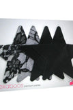 Peekaboos Satin & Lace Star Pasties