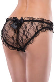 Ruched Lace Panty in OSXL