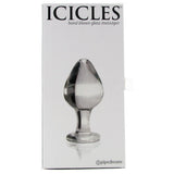 Icicles No. 25 Glass Plug in Clear