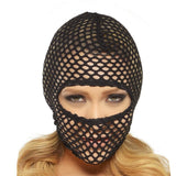 Fetish Fantasy Fishnet Hood in Black