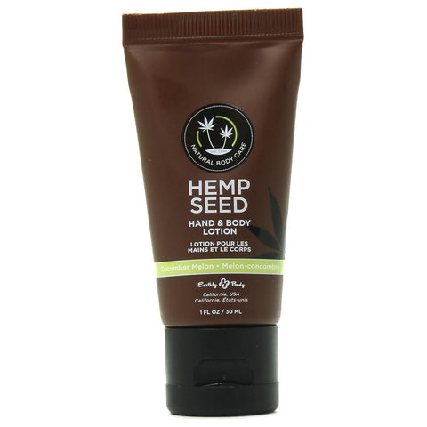 Hemp Seed Hand & Body Lotion 1oz/30mL in Cucumber Melon
