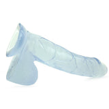 Basix 12 Inch Mega Dildo in Clear