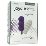 Joystick Papillon Micro Vibe Set in Violet & White